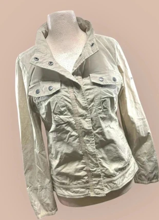 Columbia – Veste femme légère beige coton élasthanne – Taille M, merk: Columbia, staat: Heel goed, maat: M / 38 / 10, € 28,00, € 30,10 inclusief Kopersbescherming