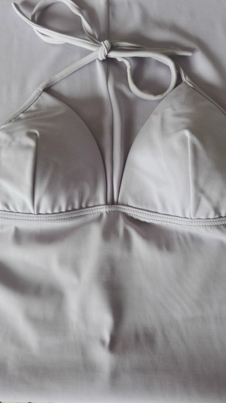 Robe d'été parme - Marque Dolores cortès - Imprimés gris et noir - 80 % Polyamide / 20 % elasthanne 3