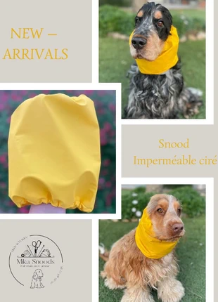 Snood imperméable ciré Cockers, condition: Very good, size: M, €13.00, €14.35 includes Buyer Protection Pro