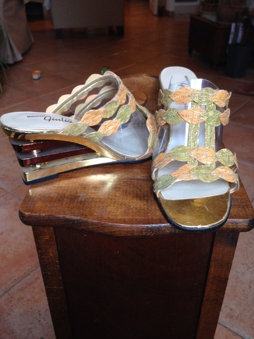 Sandales compensées italiennes 2