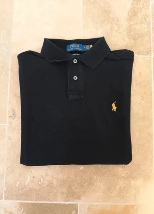 Polo Ralph Lauren homme M custom slim fit noir logo jaune excellent état, marke: Ralph Lauren, zustand: Sehr gut, größe: M, 24,99 €, 26,94 € beinhaltet Vinted-Käuferschutz Pro