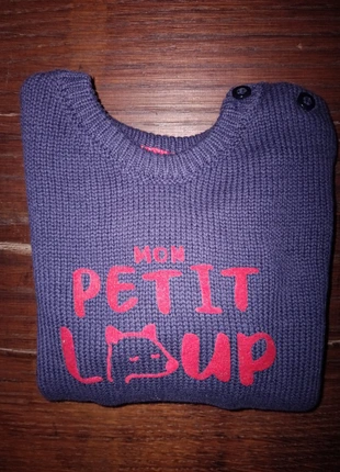 Pull printemps/été 100%coton bébé garçon marine Pat et ripaton 12 mois, marque: Pat et Ripaton, état: Neuf sans étiquette, taille: 9-12 mois / 74 cm, 7,00 €, 8,05 € Protection acheteurs incluse