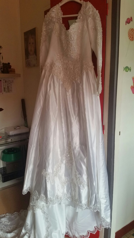 Vinted robe 2024 de mariée