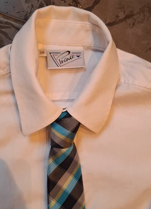 Jungen Hemd Kommunion Gr. 146 weiß incl. Krawatte, marque: Prince, état: Très bon état, taille: 11 ans / 146 cm, 10,00 €, 11,20 € Protection acheteurs incluse