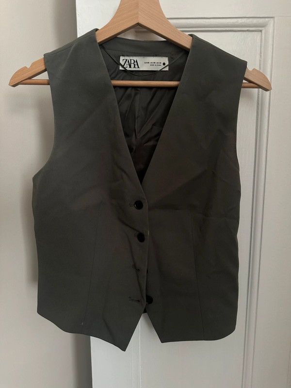Zara Green Waistcoat