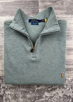 Pull d'hiver half zip Ralph Lauren Gris taille L, brand: Ralph Lauren, condizioni: Buone, taglia: L, €45.00, €47.95 include la Protezione acquisti