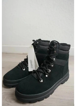 Bottines Esprit en mérinos - Noir, marque: Esprit, état: Neuf avec étiquette, taille: 39, 45,00 €, 47,95 € Protection acheteurs incluse
