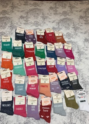 chaussette à paillettes, marque: Beaucoup, état: Neuf sans étiquette, taille: Taille unique, 5,00 €, 5,95 € Protection acheteurs incluse