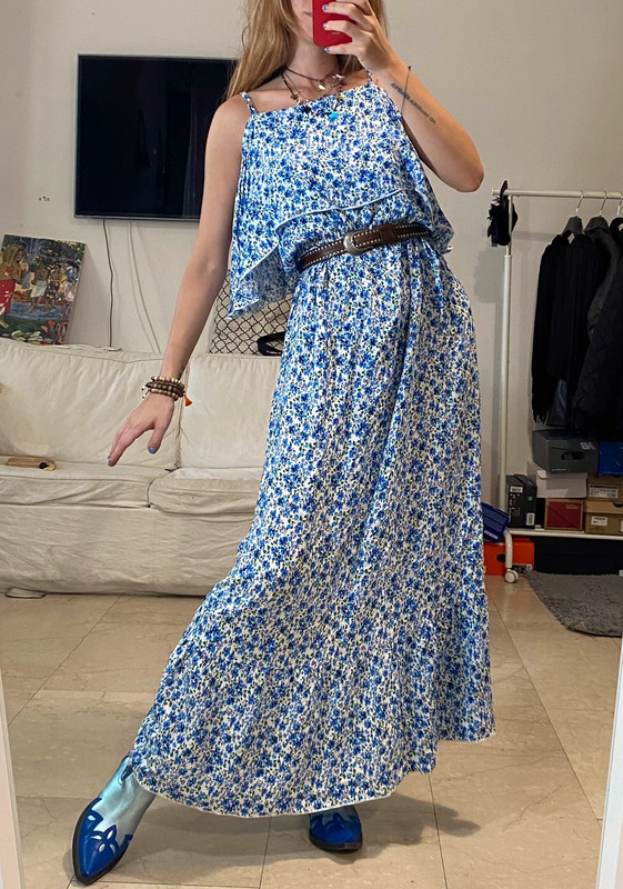 Abito lungo estivo cotone discount