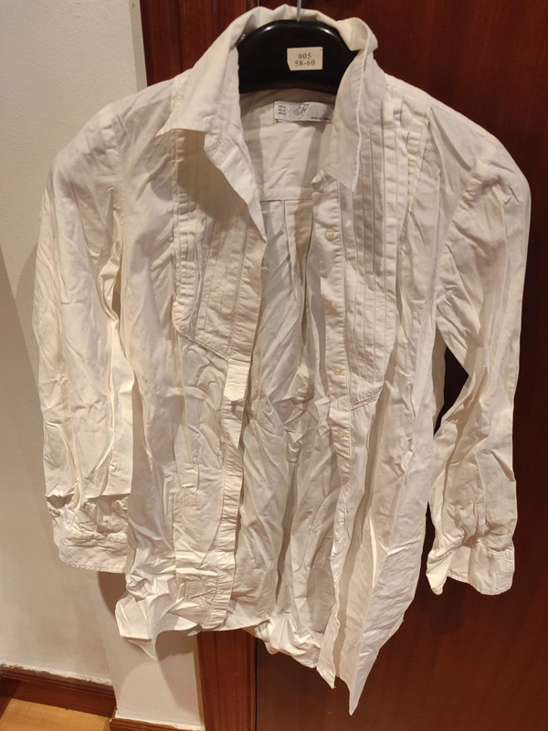 Camisa larga blanca de zara 1