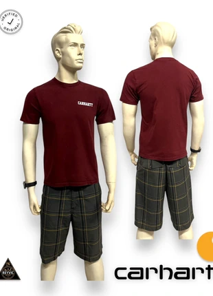 Carhartt wine cotton t-shirt streetwear essential, marca: Carhartt, estado: Muy bueno, tamaño: S, 13,75 €, 15,14 € Protección al comprador incluida