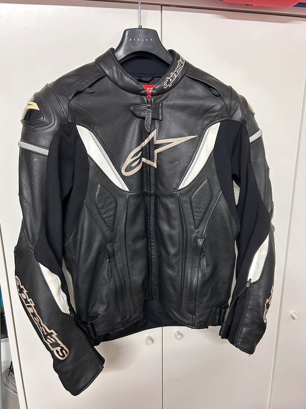 Giacca Moto Pelle Alpinestars 1