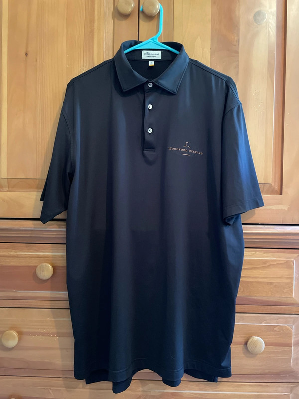 Black Peter Millar Golf Shirt; Woodford Reserve 1