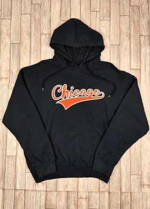 Sweat capuche usa hoodie sport Chicago noir taille M, marque: Vintage Dressing, état: Très bon état, taille: M, 16,00 €, 17,50 € Protection acheteurs incluse