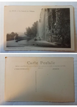 CPA Nice 1900 - La Cascade du Château - Neuf État - Début du XXe, état: Bon état, 10,00 €, 11,20 € Protection acheteurs incluse