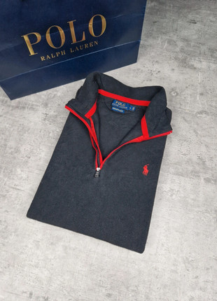 Pull halfzip polaire performence Ralph lauren noir logo rouge hiver doux classe chic - L, marque: Ralph Lauren, état: Très bon état, taille: L, 45,00 €, 47,95 € Protection acheteurs (Pro) incluse
