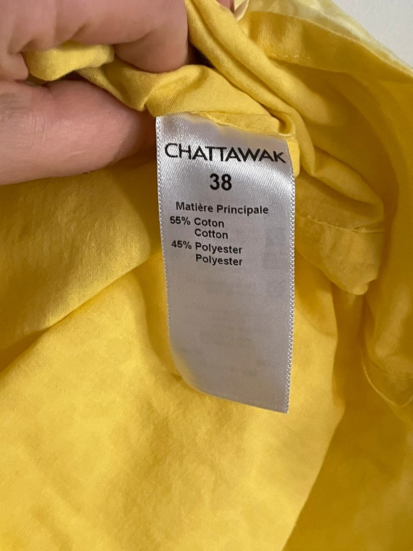 Chattawak robe été jaune 3