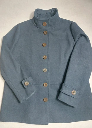 veste col officier bleu gris très bon état taille m/l, merk: Vintage Dressing, staat: Heel goed, maat: XL / 42 / 14, € 50,00, € 53,20 inclusief Kopersbescherming