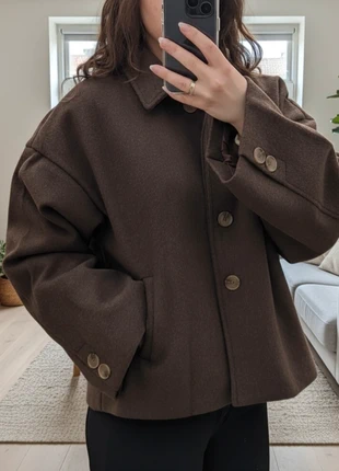 Veste chic marron foncée, marke: Vintage Dressing, zustand: Neu, größe: M / 38 / 10, 50,00 €, 53,20 € beinhaltet Vinted-Käuferschutz Pro