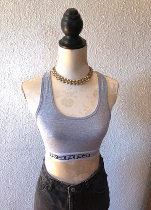 Kappa bralette Sport bH bustier Gummizug top cropped schriftzug Unterwäsche S, brand: Kappa, condizioni: Ottime, taglia: Altro, €11.50, €12.78 include la Protezione acquisti