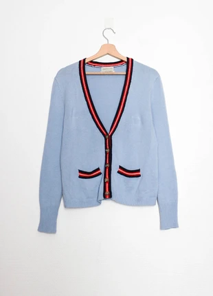 Blue cardigan | Gilet bleu, marque: Urban Outfitters, état: Très bon état, taille: XS / 34 / 6, 12,00 €, 13,30 € Protection acheteurs (Pro) incluse