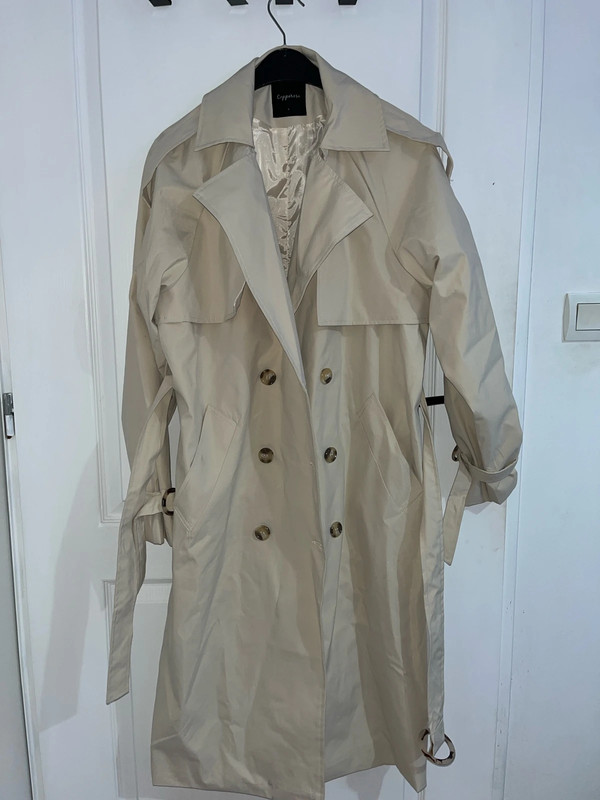 Trench beige Miss Linoush 2