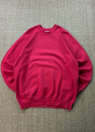 Pull crewneck Russell Athletic rouge bordeaux uni vintage 2000s XL homme #0328, brand: Russell Athletic, condizioni: Ottime, taglia: XL, €29.10, €31.26 include la Protezione acquisti Pro