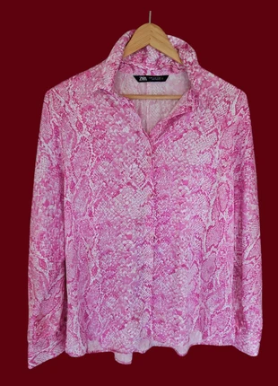 Zara blouse zomer, été, verano – M – blouse, chemisier, blusa – dames, femme, mujer, merk: Zara, staat: Heel goed, maat: M / 38 / 10, € 7,50, € 8,58 inclusief Kopersbescherming Pro