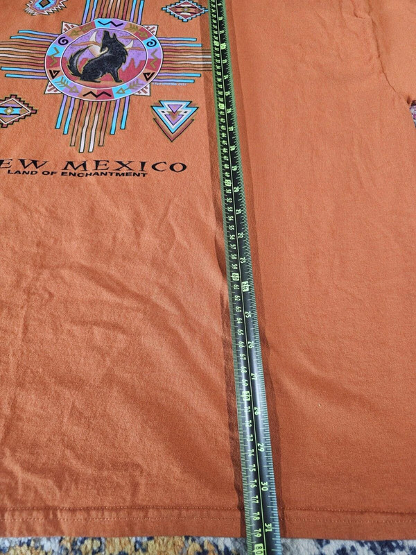 New Mexico Land Of Enchantment Tourist Shirt Orange Size 3xl 5