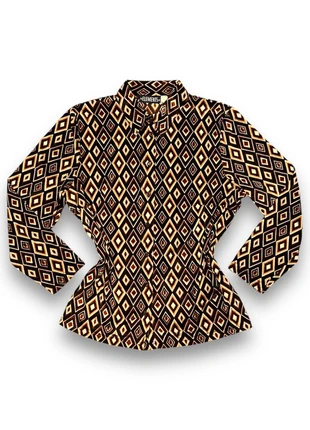 70s Groovy Button up, marca: Vintage Dressing, estado: Muito bom, tamanho: M / 38 / 10, €8.00, €9.10 inclui Proteção do Comprador