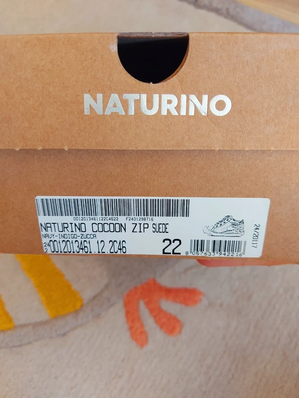 Chaussures Naturino Cocoon ZIP daim bleu 22 - photo numéro 14