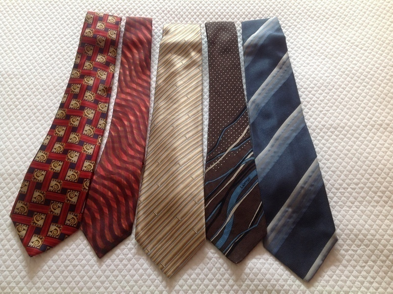 Cravates pur soie. 1