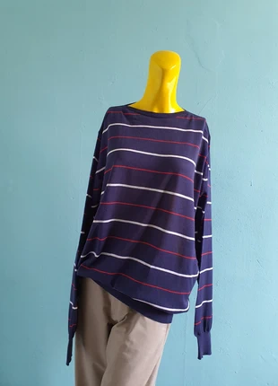 Jersey algodón rayas, merk: Vintage, staat: Heel goed, maat: XL, € 7,00, € 8,05 inclusief Kopersbescherming