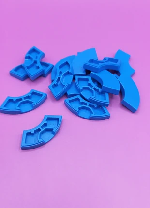 Lot de 30 Tile, Round Corner blue 2 x 2 (référence : 27925), marque: LEGO, état: Très bon état, taille: Taille unique, 5,21 €, 6,17 € Protection acheteurs (Pro) incluse