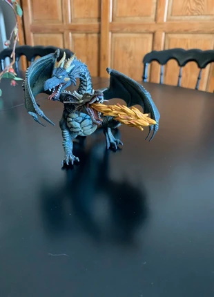 Figurine Dragon deux têtes, marque: Papo, état: Très bon état, taille: Taille unique, 10,00 €, 11,20 € Protection acheteurs incluse