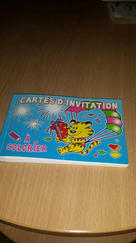 Carnet De Cartes D Anniversaire A Colorier Vinted