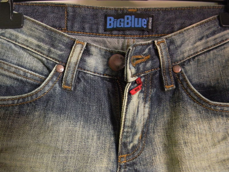 Pantalon jeans délavé Big blue t 36 2
