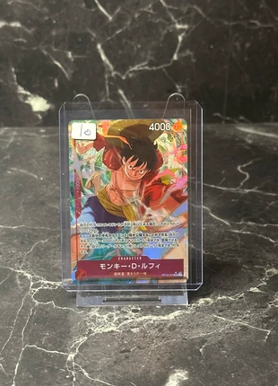 Monkey D. Luffy Alt Art SR OP12-015 JP, merk: OnePiece, staat: Nieuw zonder prijskaartje, € 10,00, € 11,20 inclusief Kopersbescherming Pro