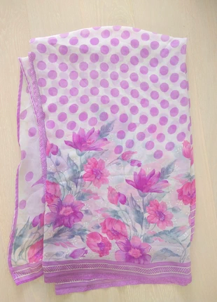 Saree with dots and flowers, brand: saree, condizioni: Ottime, taglia: Taglia unica, €19.99, €21.69 include la Protezione acquisti