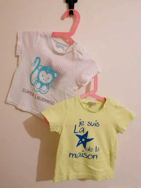 Lot tee-shirt été 12 mois