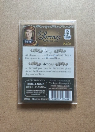 Lorenzo il. Magnifico - Bonus Cards (5), marke: Cranio Creations, zustand: Neu, 4,00 €, 4,90 € inklusive Vinted-Käuferschutz
