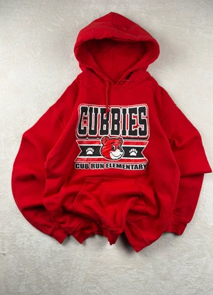 Sweat université Cubbies rouge vintage coupe droite - taille S, marca: Vintage Dressing, estado: Muito bom, tamanho: S, €10.00, €11.20 inclui Proteção do Comprador