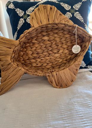 Decorative fish basket, brand: Local, condizioni: Nuovo con cartellino, €7.00, €8.05 include la Protezione acquisti
