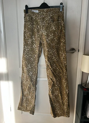 Zara Cheetah Print Jeans, brand: Zara, condition: Very good, size: S / UK 8-10, £9.00, £10.15 includes Buyer Protection