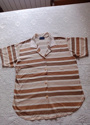 🌺 Camisa #rayas #taillexxl 🌸 #femmes , marque: Vintage, état: Très bon état, taille: XXL / 44 / 16, 5,95 €, 6,95 € Protection acheteurs incluse