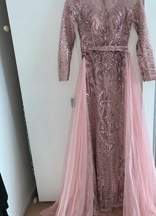 Galajurk Abiye Feestjurk, merk: Met, staat: Goed, maat: S / 36 / 8, € 50,00, € 53,20 inclusief Kopersbescherming