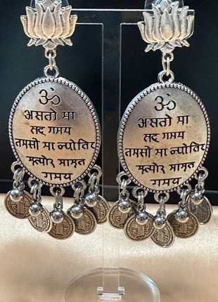 Ginny High Positive Energy Earrings – Sanskrit Mantra Collection, brand: Costume Jewellery, condition: New with tags, £13.99, £15.39 includes Buyer Protection Pro