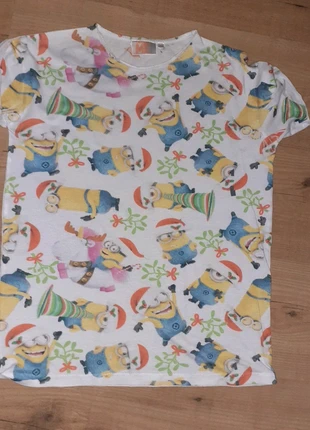 Kerst shirt minions., marque: Primark, état: Très bon état, taille: Taille unique, 2,00 €, 2,80 € Protection acheteurs incluse