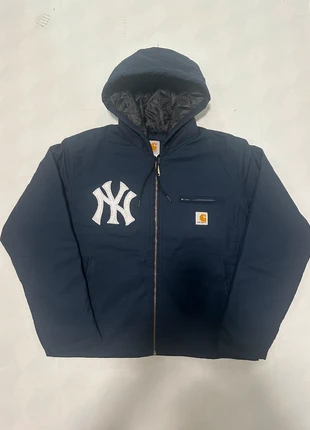 Active Jacket Carhartt x New York/Yankees - Veste Rework - Bleu/Marine - Taille L, brand: Carhartt, condition: New without tags, size: L, €54.00, €57.40 includes Buyer Protection