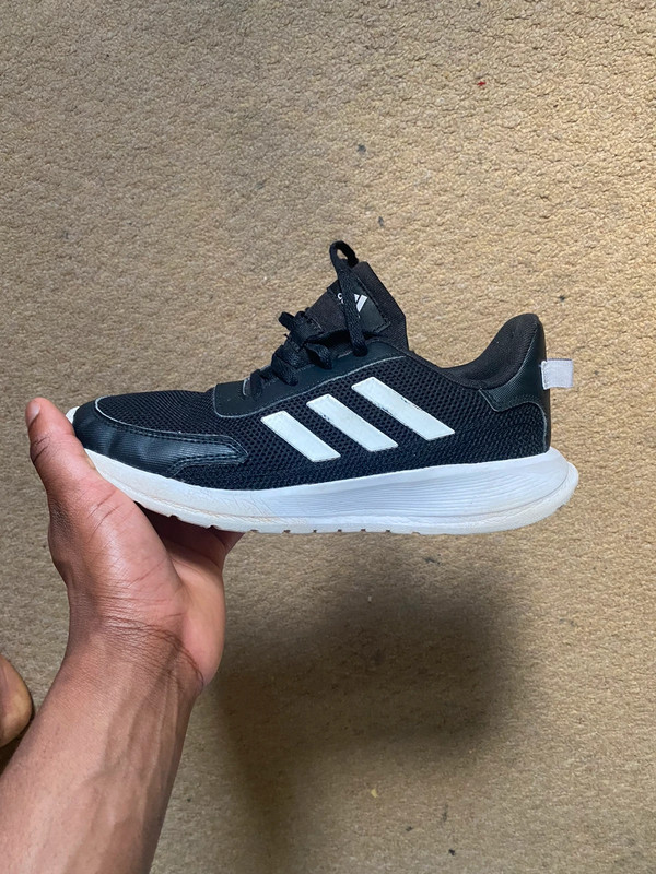 Black adidas trainers size 5 deals